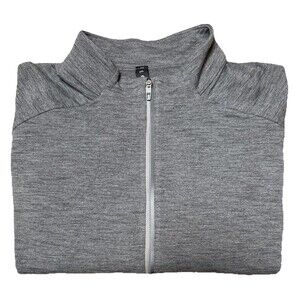 Lululemon Pullover Mens Surge Warm Half Zip Gray XXL Performance Gym Run Workout